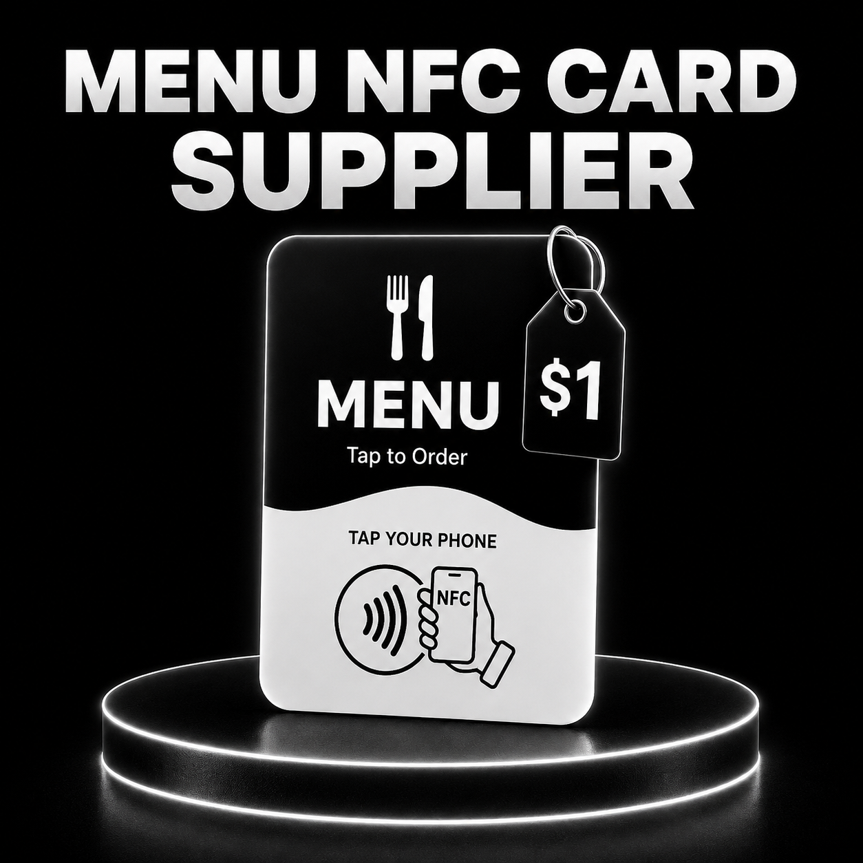 $1 Menu NFC Card Supplier